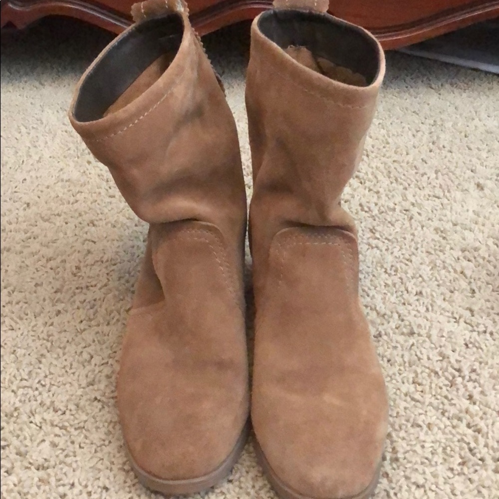 Tan White Mountain Bootie